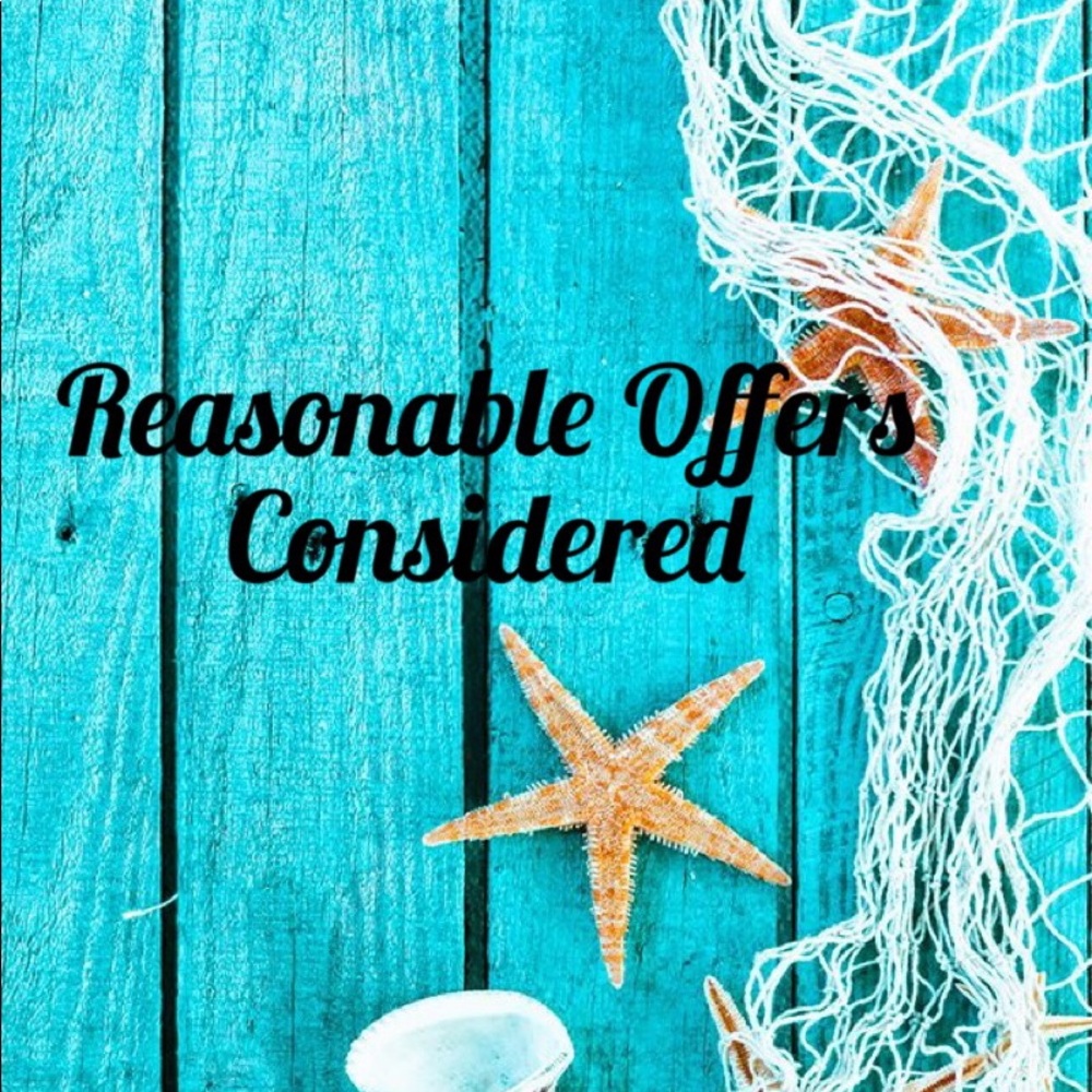 Reasonable Offers are always considered